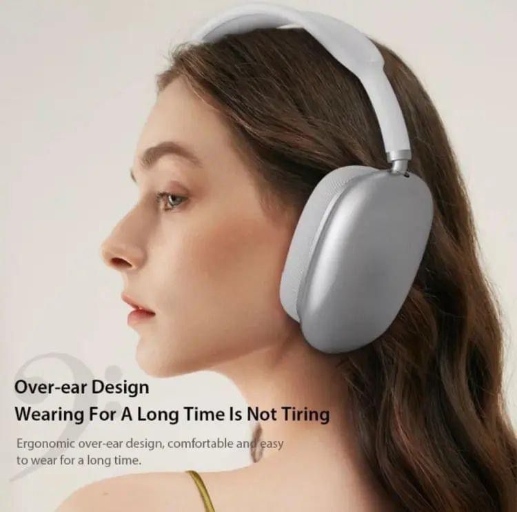 Wireless Over-Ear Bluetooth Headphones – Black Matte Finish