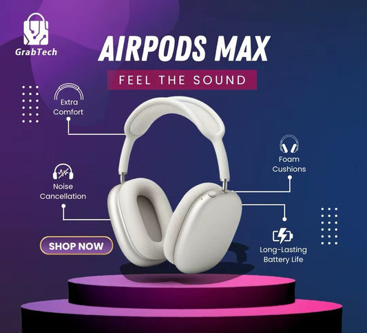 GrabTech AirPods Max Over-Ear Headphones