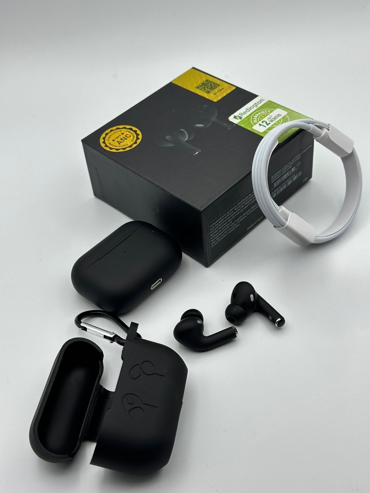 Redington ANC Wireless Bluetooth Earbuds with Charging Case (ANC Airpods Pro Clone)