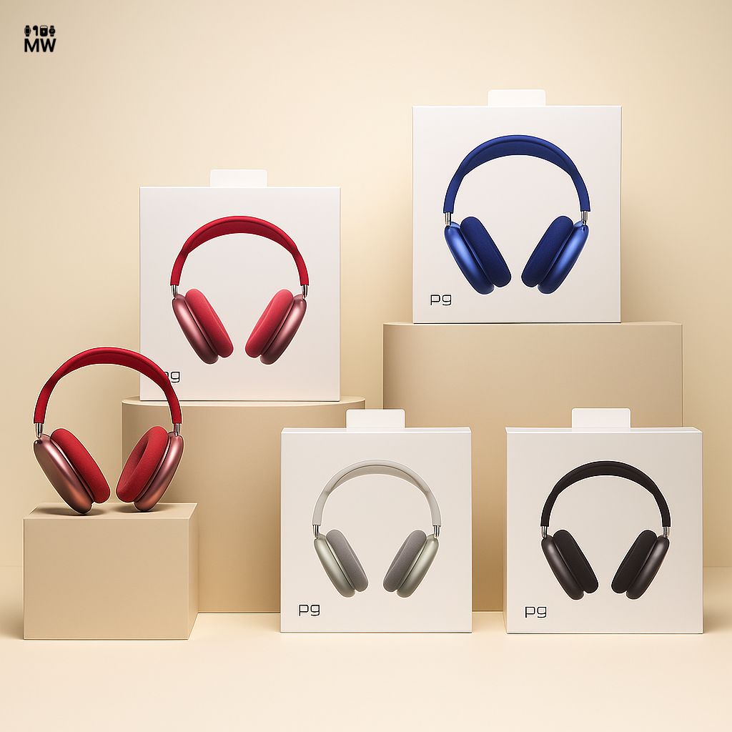 Wireless Over-Ear Bluetooth Headphones – Black Matte Finish